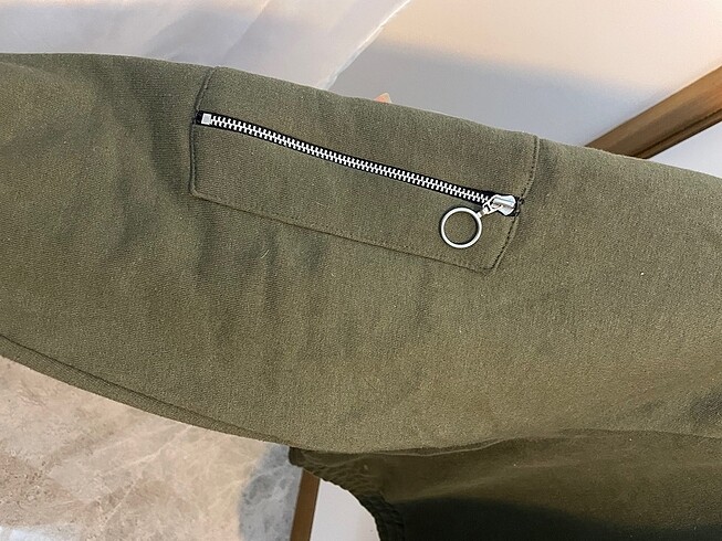 l Beden haki Renk İçi Polarlı Addax Sweatshirt