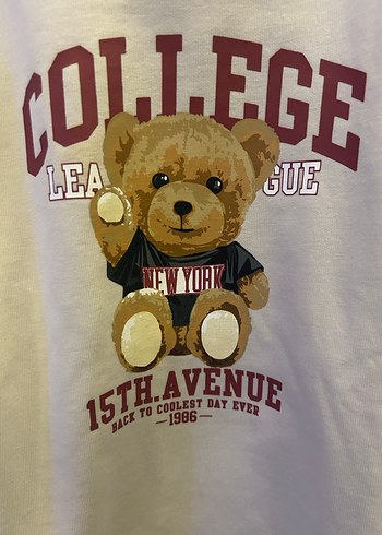 Kız Çocuk Baskılı Sweatshirt ve Eşofman Takımı - Görsel 2