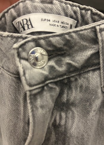 Zara  Kadın Denim Pantolon - Görsel 4