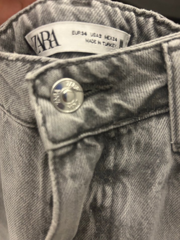 Zara  Kadın Denim Pantolon - Görsel 4