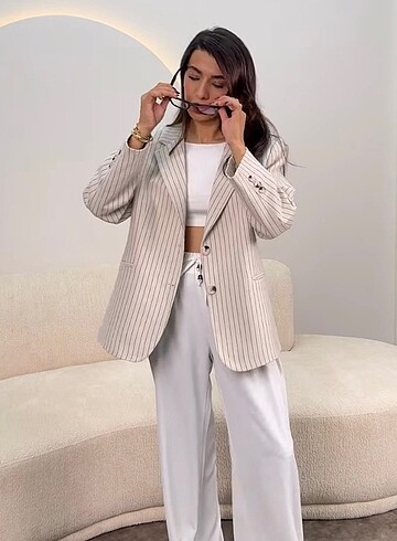 m Beden Kalın blazer ceket