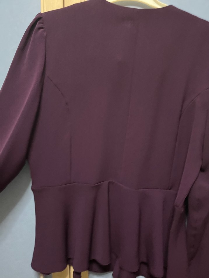 Mor ceket gömlek - Görsel 4