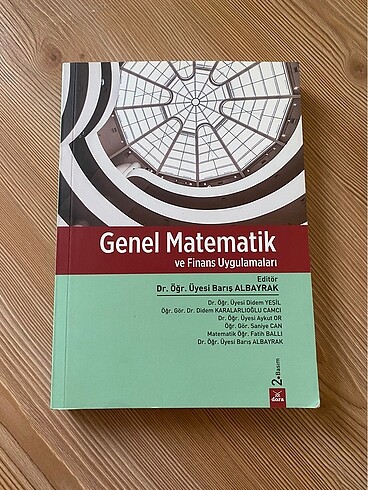 Genel matematik ve finansal uygulamaları