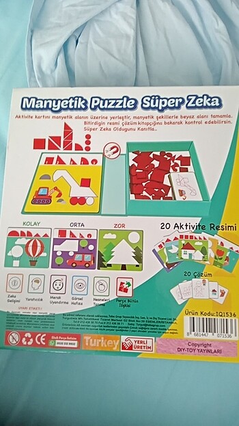 Diğer Manyetik puzzle 