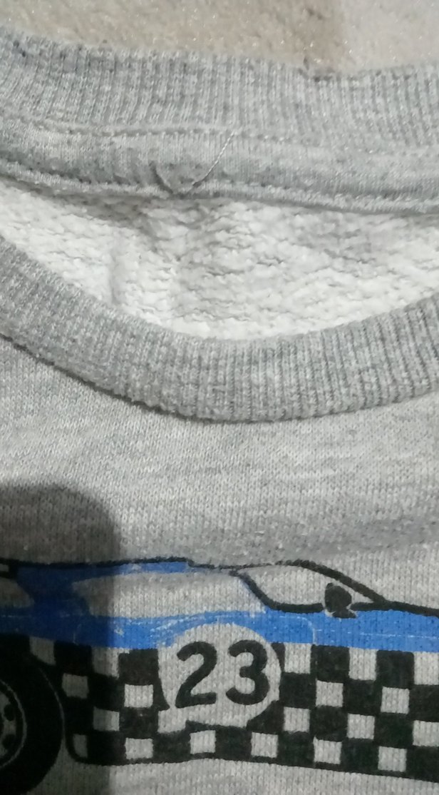 Gri Erkek Çocuk Baskılı Sweatshirt - Görsel 2