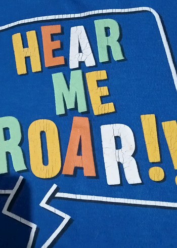 Erkek Çocuk Mavi Baskılı Sweatshirt - Görsel 3