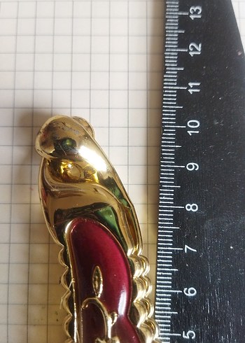 Vintage muz Saç Tokası - Görsel 2