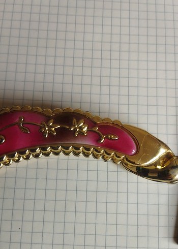 Vintage muz Saç Tokası - Görsel 4