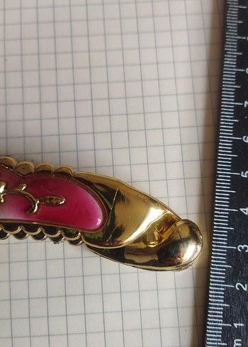 Vintage muz Saç Tokası - Görsel 3