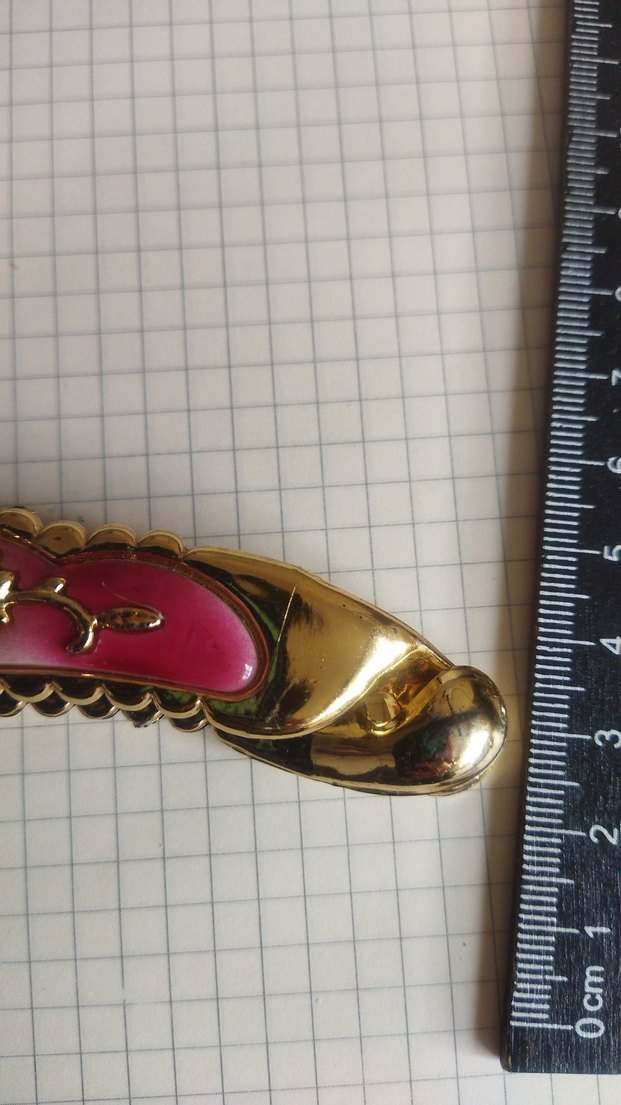 Vintage muz Saç Tokası - Görsel 3