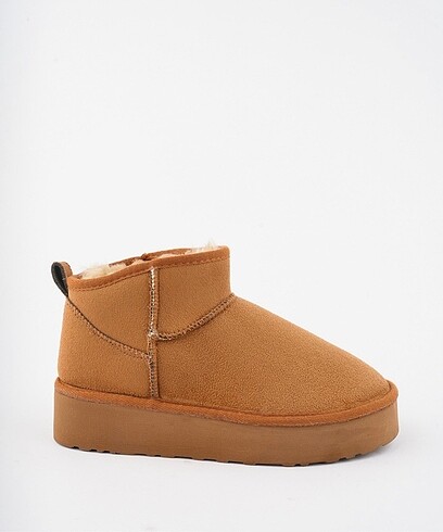 37 Beden kahverengi Renk Ugg platform