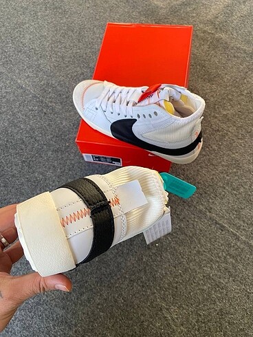 39 Beden beyaz Renk Nike blazer jumbo