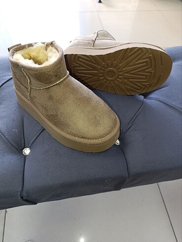 39 Beden kahverengi Renk Ugg platform