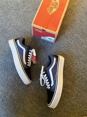 38 Beden lacivert Renk Vans laci