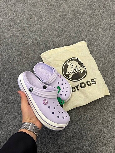 37 Beden mor Renk Crocs