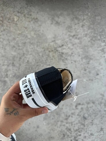 39 Beden siyah Renk Converse platform