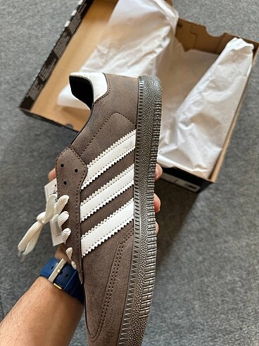 39 Beden kahverengi Renk Adidas samba