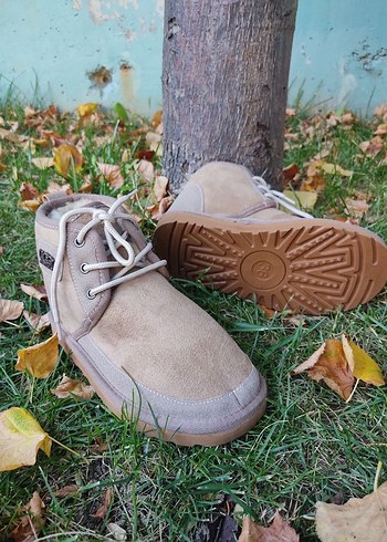 36 Beden camel Renk Ugg bağcıklı