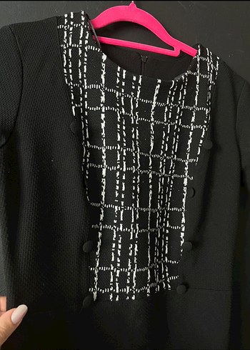 Adil Işık Örme Düğmeli Elbise - Görsel 5