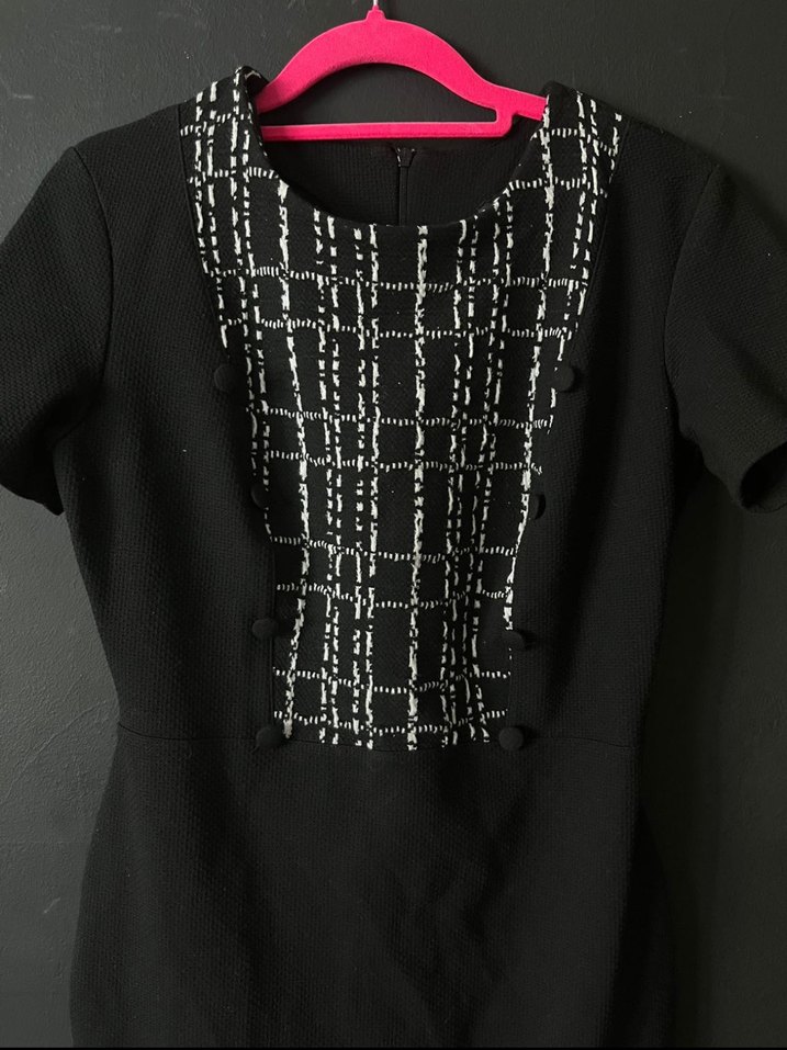 Adil Işık Örme Düğmeli Elbise - Görsel 2