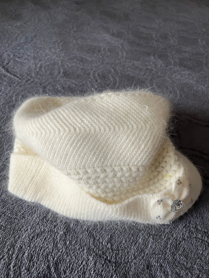 Yünlü Yumoş Örme Şapka Bere - Görsel 2