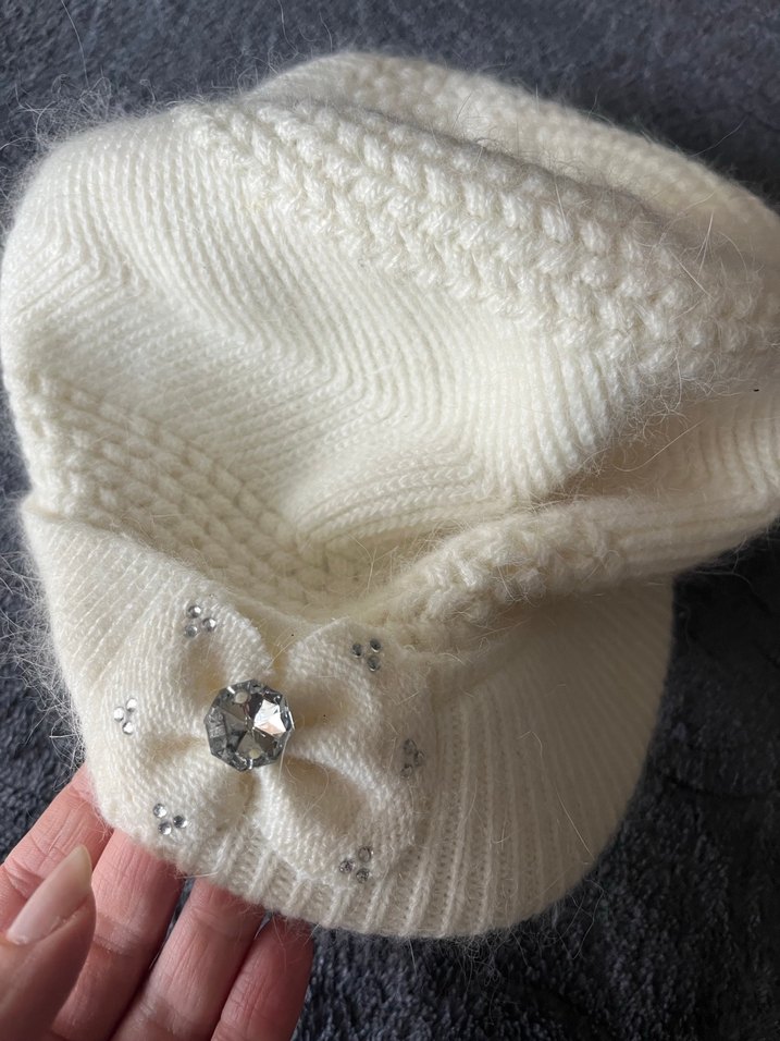 Yünlü Yumoş Örme Şapka Bere - Görsel 5