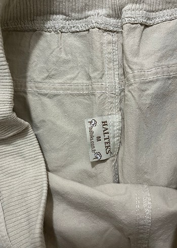 Bej Pamuk Rahat Kesim Kadın Şort - Görsel 4