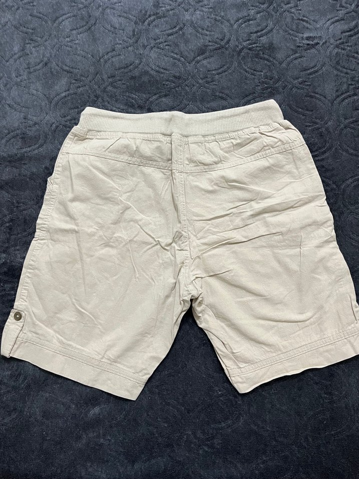 Bej Pamuk Rahat Kesim Kadın Şort - Görsel 5