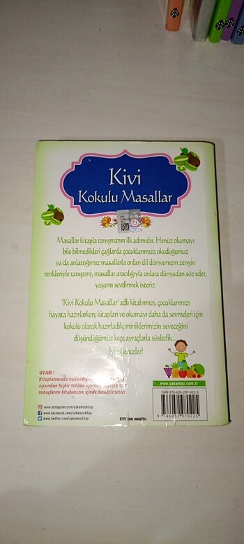  Kokulu Çocuk kitabı 