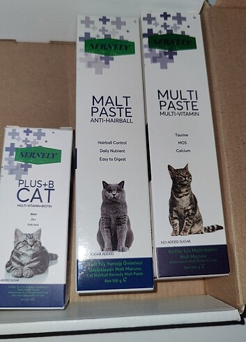 Kedi vitamin malt 2li set vitamin