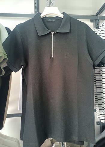 Erkek Fermuarlı Polo Tişört