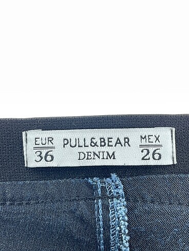 36 Beden mavi Renk Pull and Bear Jean / Kot %70 İndirimli.