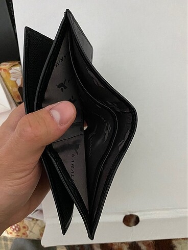 Karali erkek deri cuzdan - Görsel 4