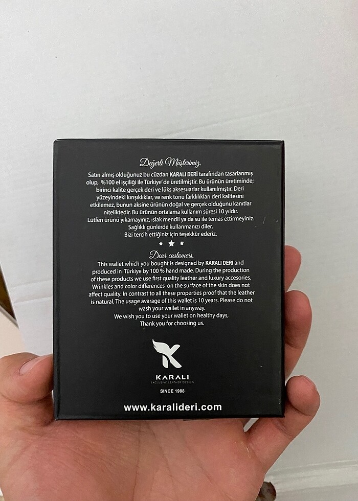 Karali erkek deri cuzdan - Görsel 2