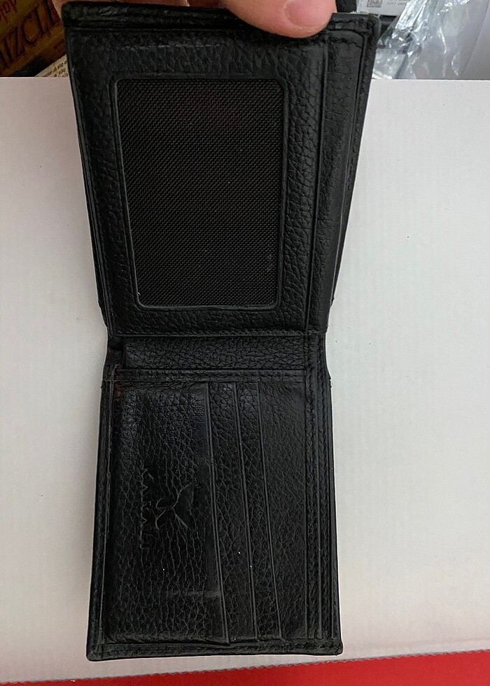 Karali erkek deri cuzdan - Görsel 5