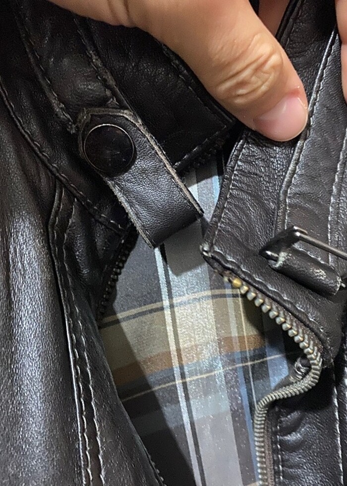 DANA DERİSİ ERKEK DERİ CEKET - Görsel 4