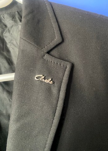 l Beden Düğmeli Gri Erkek Ceket, Normal Boy, Regular Fit