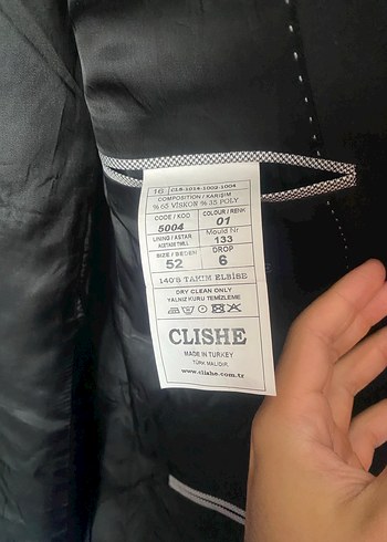 Diğer Düğmeli Gri Erkek Ceket, Normal Boy, Regular Fit