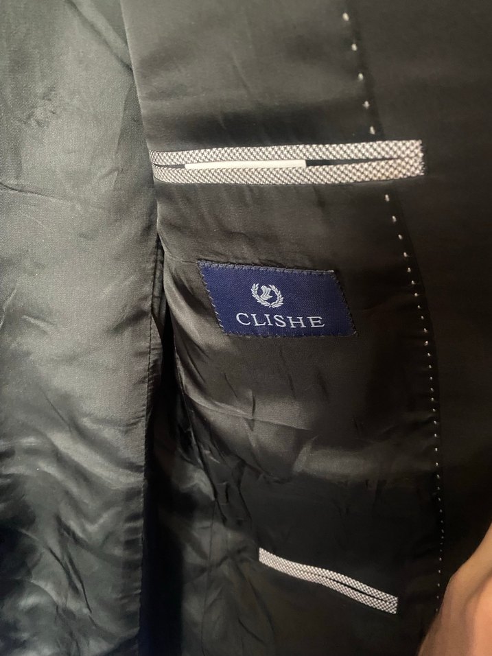 Düğmeli Gri Erkek Ceket, Normal Boy, Regular Fit - Görsel 4