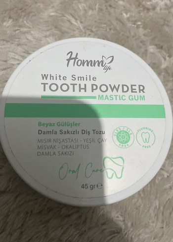 Damla Sakızlı Beyaz Diş Tozu - Görsel 2