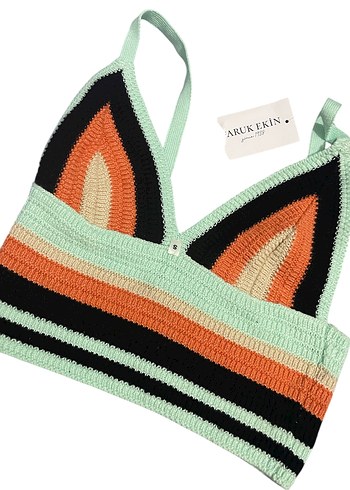 Pastel Renkli Bohem Kadın Bralet