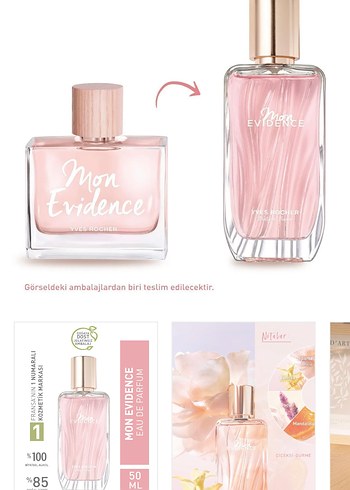 Yves Rocher Yves Rocher Mon Evidence Kadın Parfümü 50 ml