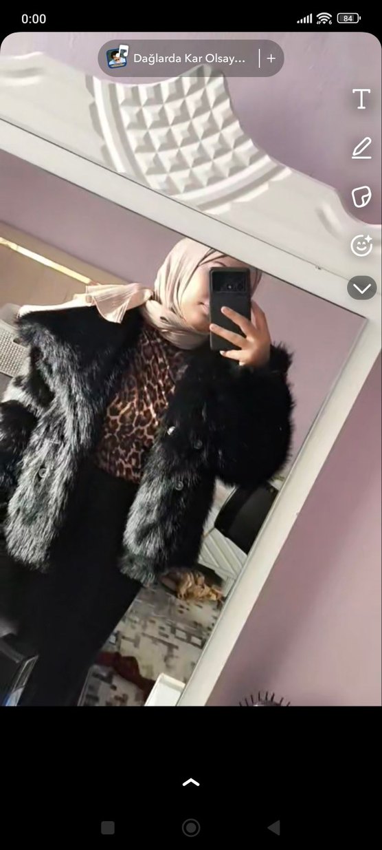 siyah kürk - Görsel 2