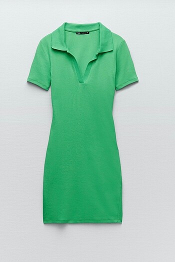 Yeşil Polo Elbise