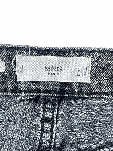 42 Beden gri Renk Mango Jean / Kot %70 İndirimli.