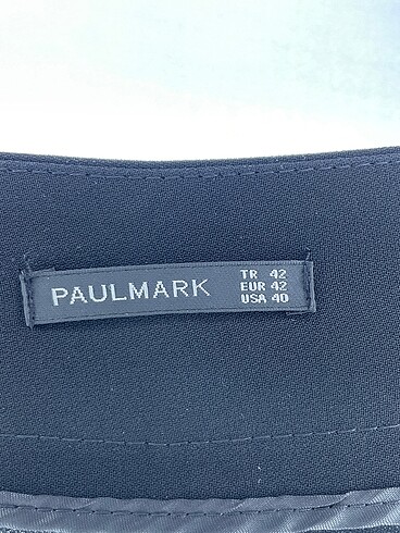 42 Beden siyah Renk Paulmark Kumaş Pantolon %70 İndirimli.