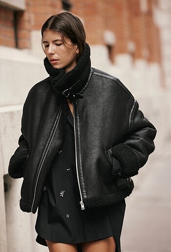 Zara Biker Mont Ceket