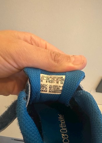 23 Beden mavi Renk Koyu Mavi Erkek Çocuk Spor Ayakkabı
