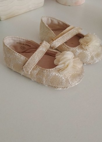 Kız Çocuk Beyaz Fırfırlı Babet - Görsel 3