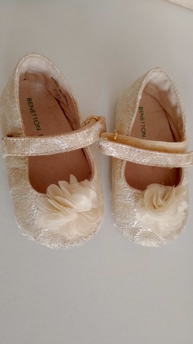 Kız Çocuk Beyaz Fırfırlı Babet - Görsel 4